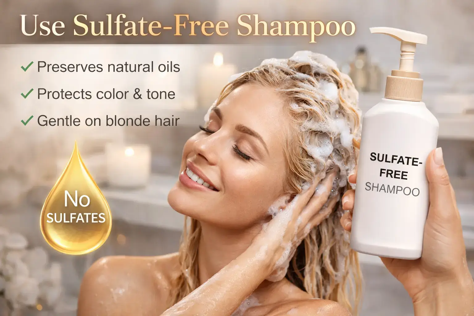 How to make bleached hair soft and silky